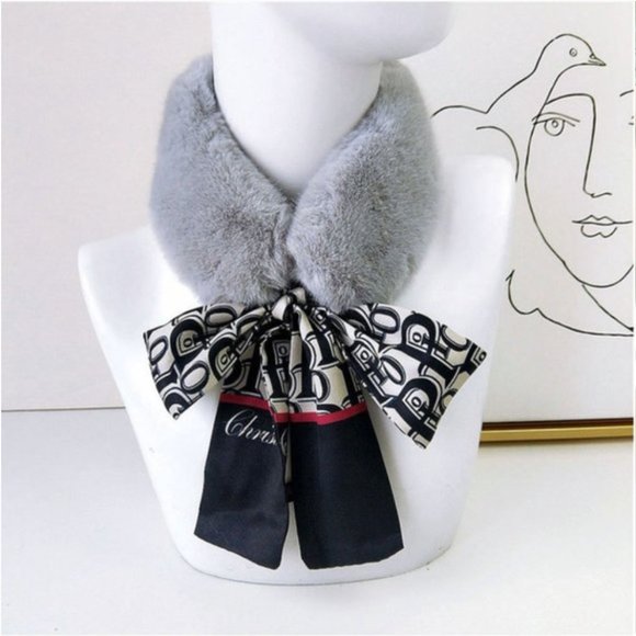 NEW Elegant Faux Fur Scarf - Picture 9 of 16